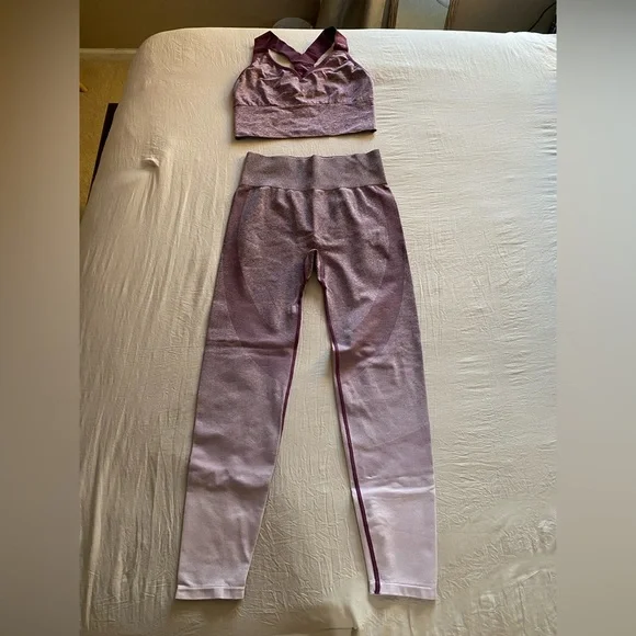 Pink workout Set - Picture 2 of 9